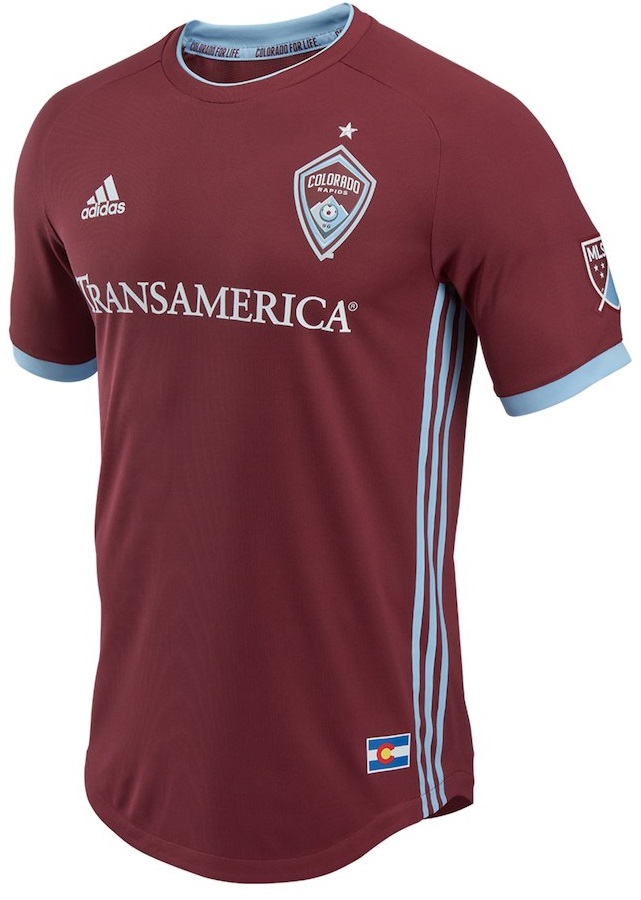 Camisa oficial Adidas Colorado Rapids 2018  I jogador
